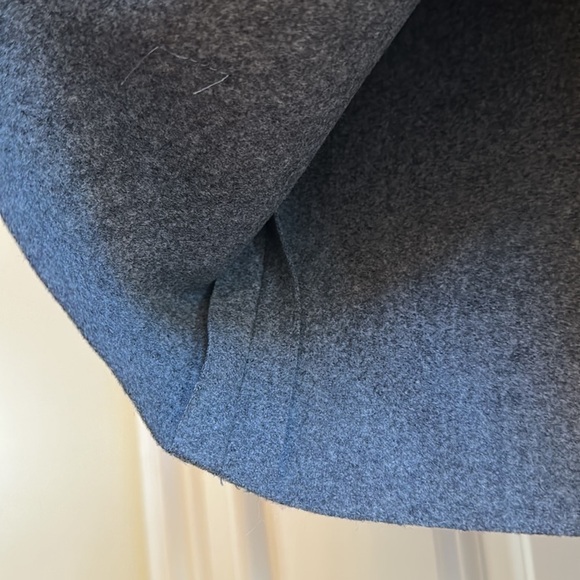 Genny Grey Wool Pencil Skirt Sz 10 - Picture 8 of 9